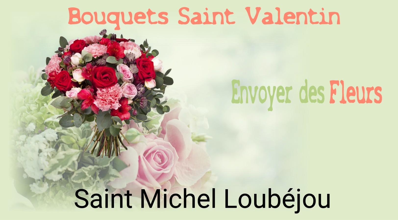 Roses de Saint-Valentin livrées à Saint-Michel-Loubéjou